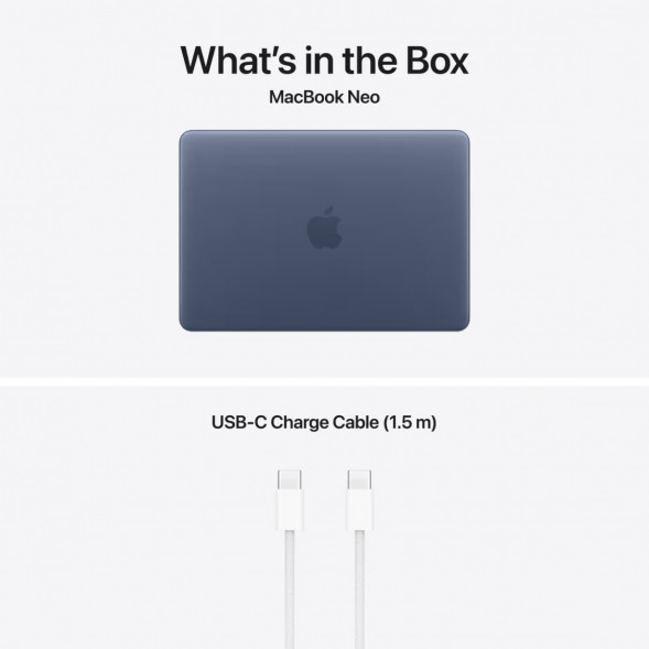 Ноутбук Apple MacBook Neo MHFG4 (A18 Pro 5-Core GPU, 8/512GB), Синий/Indigo в Белгороде