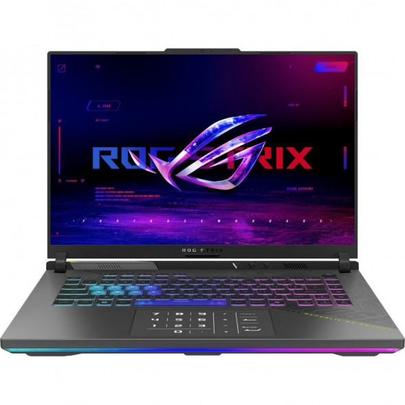 Ноутбук ASUS ROG Strix G16 G614PP-TS207 (16&amp;quot;, IPS, AMD Ryzen 9 8940HX 2.4ГГц, 16 ядер, 32ГБ DDR5, 512ГБ SSD, NVIDIA GeForce RTX 5070 8 ГБ, без ОС), серый в Белгороде