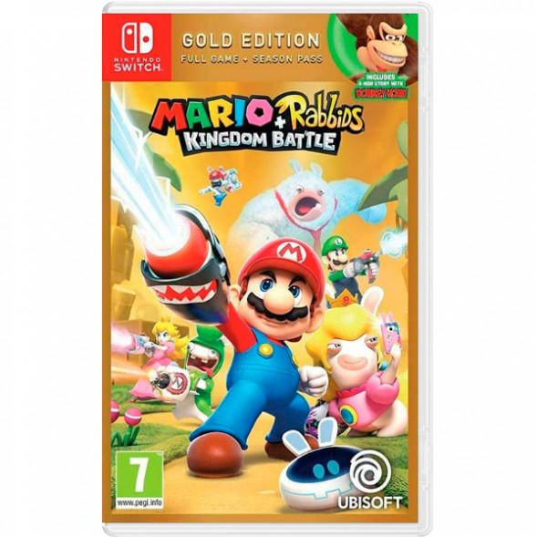 Игра Mario Rabbids: Kingdom Battle. Gold Edition [Nintendo Switch, английская версия] в Белгороде