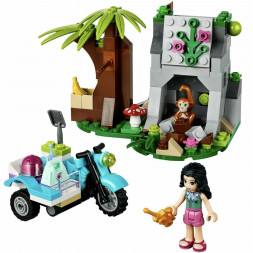 Конструктор LEGO Friends 41032 Джунгли: Мотоцикл скорой помощи