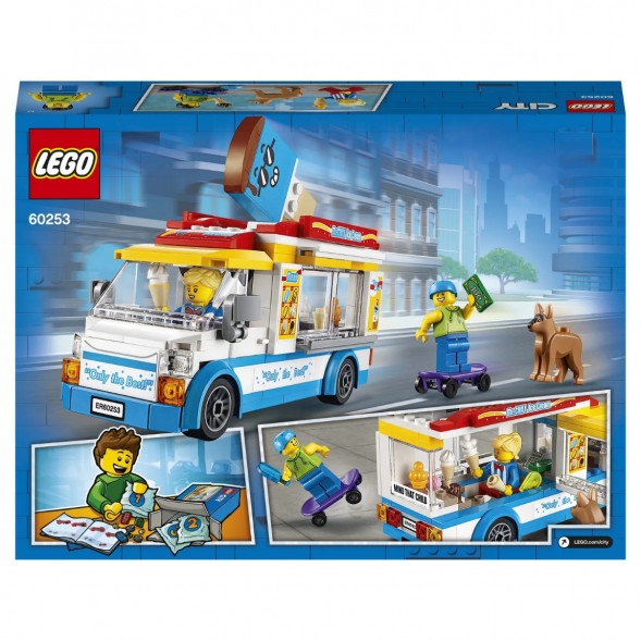 Конструктор LEGO City Great Vehicles 60253 Грузовик мороженщика в Белгороде
