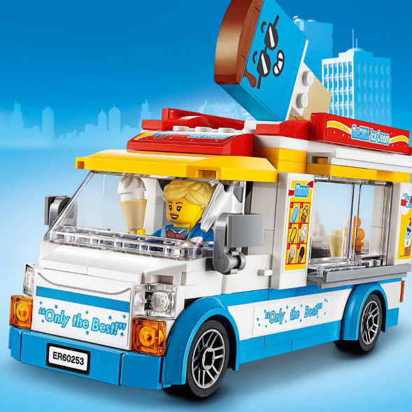 Конструктор LEGO City Great Vehicles 60253 Грузовик мороженщика в Белгороде