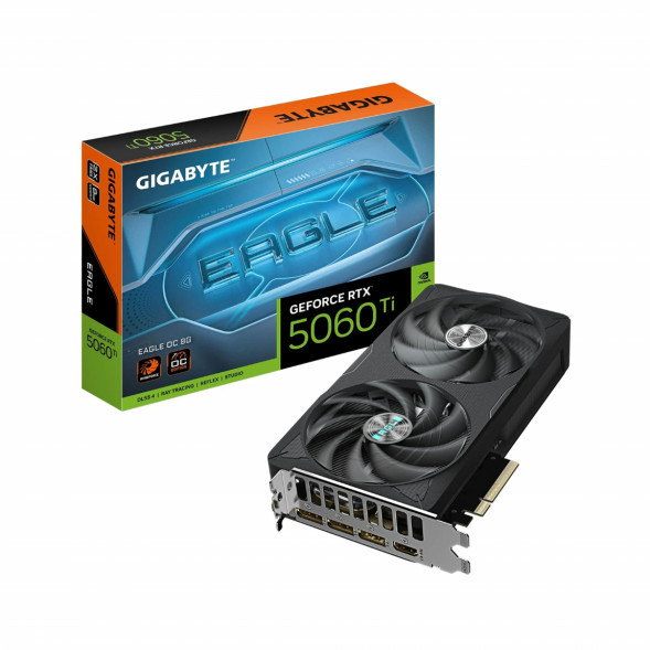 Видеокарта GIGABYTE GeForce RTX 5060 TI EAGLE OC 8G (GV-N506TEAGLE OC-8GD) в Белгороде