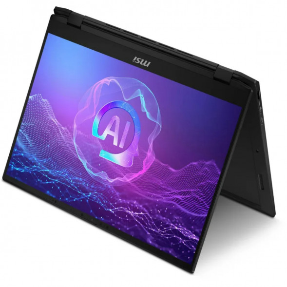 Ноутбук трансформер MSI Summit 16 AI Evo A2HMTG-057RU (16&amp;quot;, IPS, Intel Core Ultra 7 255H 2ГГц, 16 ядер, 16ГБ LPDDR5, 1ТБ SSD, Intel Arc 140T, Windows 11 Home), черный в Белгороде