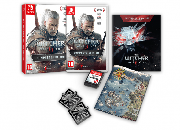 Игра Witcher 3 Wild Hunt Complete Edition (Ведьмак 3: Дикая Охота - Полное Издание) (Русская версия) для Nintendo Switch в Белгороде