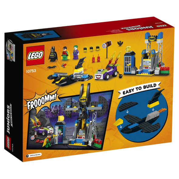 Конструктор LEGO Juniors 10753 Нападение Джокера на Бэтпещеру в Белгороде