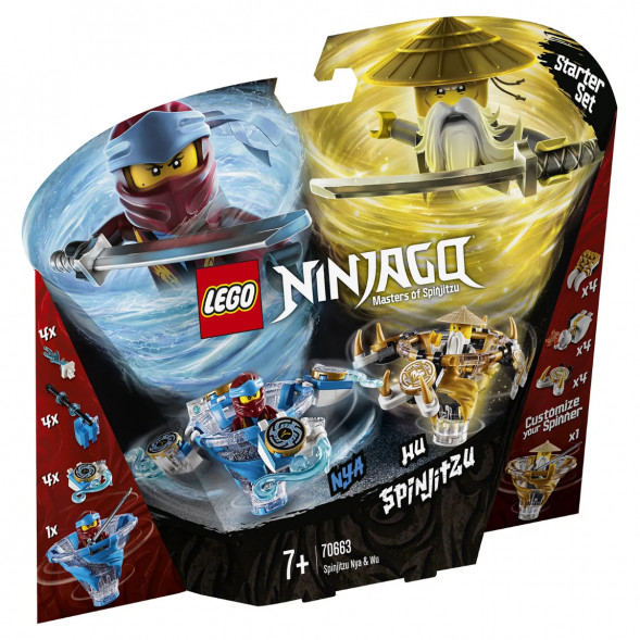 Конструктор LEGO Ninjago 70663 Ния и Ву: мастера Кружитцу в Белгороде